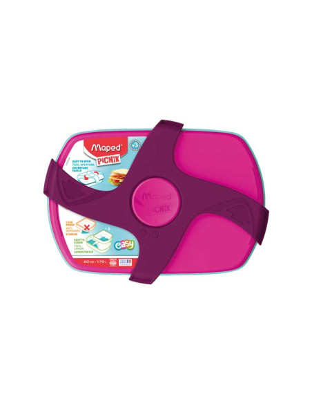 TUPPER MAPED DOS COMPARTIMENTOS EASY CONCEPT