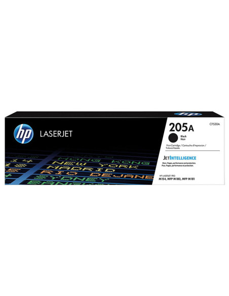 TONER HP N 205A CF530A LASERJET PRO M154AM154NW MFP-M180NM180NWM181FW NEGRO 1100 PÁG