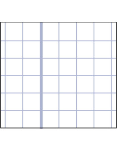 RECAMBIO PACSA A4 100h 90g 4 TALADROS CUADRIC4x4 2