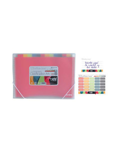 CARPETA CLASIFICADORA OFFICE BOX VITAL COLORS 12 DIVISIONES