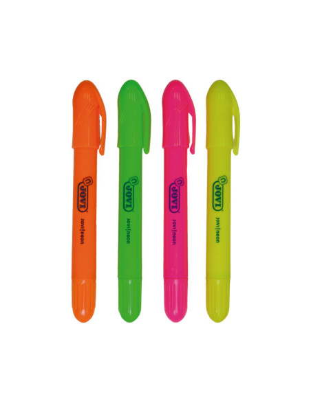 JOVI MARCADOR FLUORESCENTE JOVI!NEON DE GEL EN STICK 140MM CSURTIDOS EXPOSITOR 20 UD