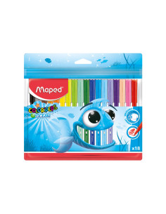 CAJA 18 ROTULADORES MAPED OCEAN PULSE