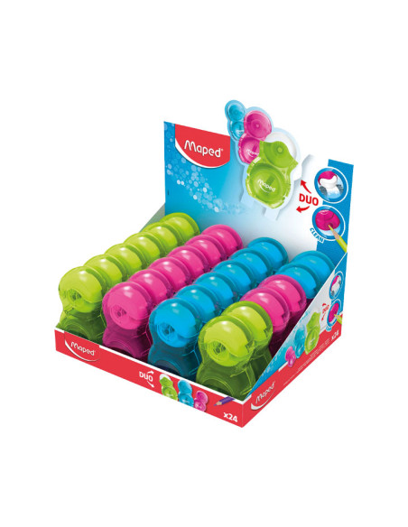 AFILABORRA MAPED LOOPY TACTO TRANSLUCIDO EXPOSITOR DE 24