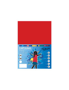 PAQUETE 50h CARTULINA FABRISA A4 180gr