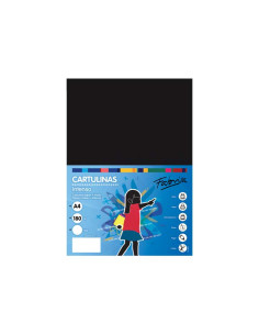 PAQUETE 50h CARTULINA FABRISA A4 180gr