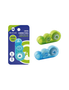 CINTA CORRECTORA BISMARK SUPER MINI 5mm x 6m
