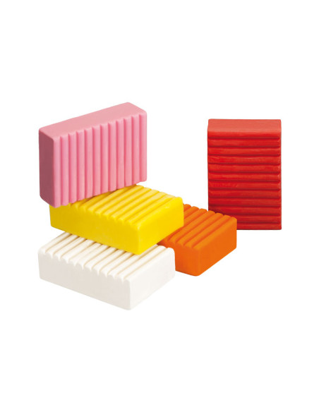 PLASTILINA PATPLUME 50GR CAJA DE 10 SURTIDAS