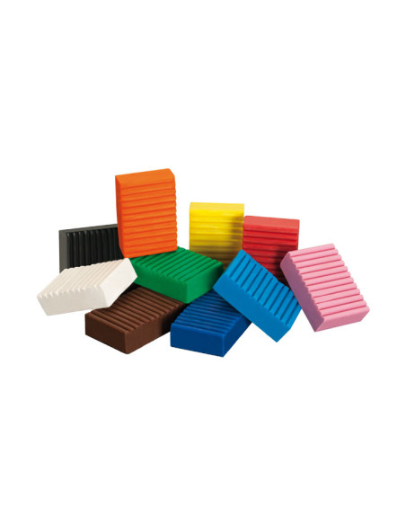 PLASTILINA PATPLUME 50GR CAJA DE 10 SURTIDAS