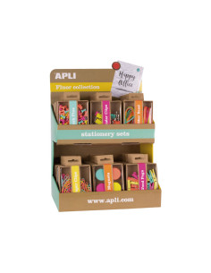 EXPOSITOR 36 SETS APLI FLUOR COLLECTION