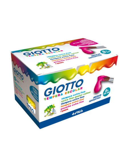 BOTE TÉMPERA ESCOLAR GIOTTO 25ml