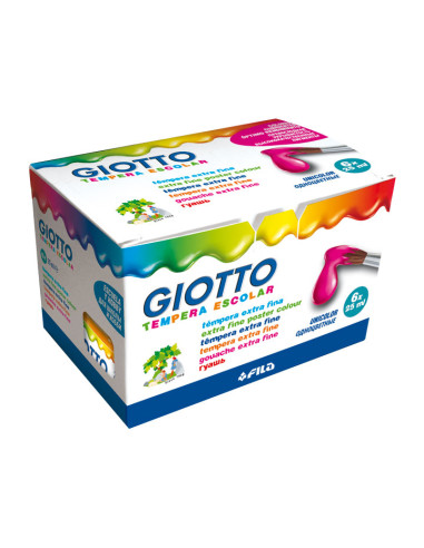 BOTE TÉMPERA ESCOLAR GIOTTO 25ml