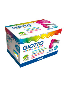 BOTE TÉMPERA ESCOLAR GIOTTO 25ml 2