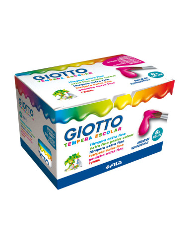 BOTE TÉMPERA ESCOLAR GIOTTO 25ml