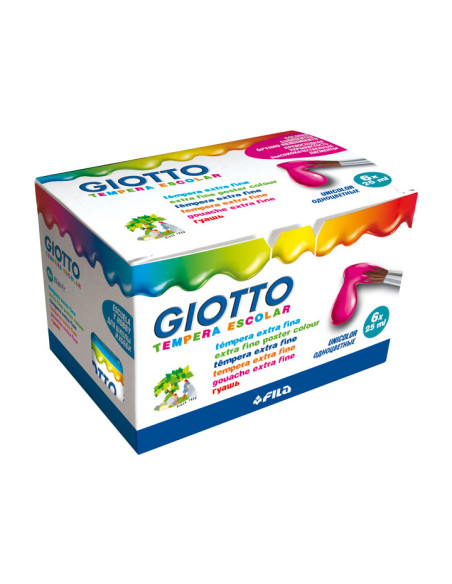 BOTE TÉMPERA ESCOLAR GIOTTO 25ml