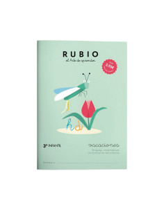CUADERNO RUBIO DE VACACIONES 3 INFANTIL A4