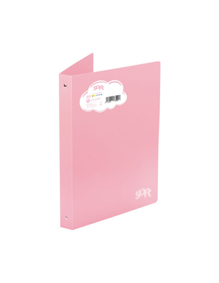 CARPETA de ANILLAS CARCHIVO SOFT PP OPACO A4 4 an25mm SURTIDO 5 col