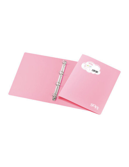 CARPETA de ANILLAS CARCHIVO SOFT PP OPACO A4 4 an25mm SURTIDO 5 col