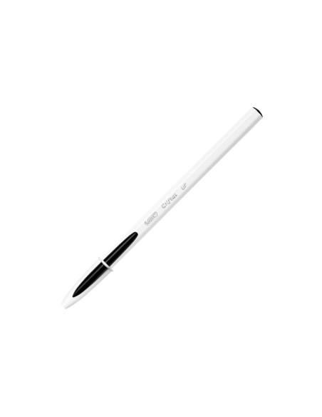 BIC BOLÍGRAFO CRISTAL UP PMEDIA 12MM NEGRO CAJA 20 UD
