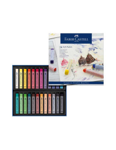 ESTUCHE 24 PASTELES BLANDOS FABER-CASTELL 2