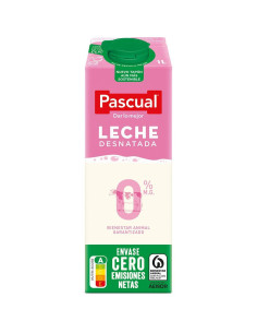 CAJA 6 BRICKS LECHE PASCUAL DESNATADA 1L 2