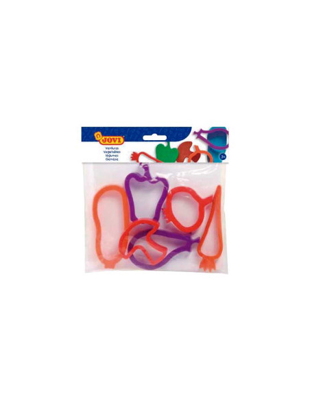 MOLDES JOVI BOLSA VERDURAS 6 UNIDADES