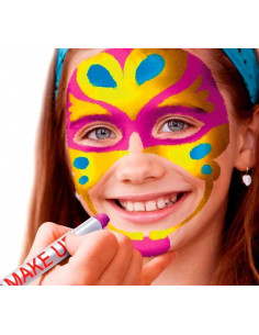 ESTUCHE 6 BARRAS PLAYCOLOR MAKE UP - METALLIC 2