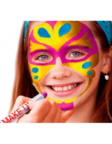 ESTUCHE 6 BARRAS PLAYCOLOR MAKE UP - METALLIC
