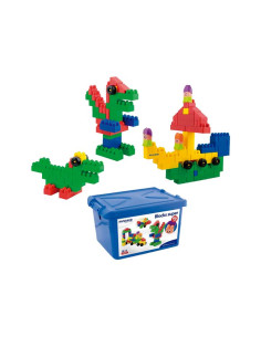 CONTENEDOR 96 PIEZAS MINILAND SUPER BLOCKS