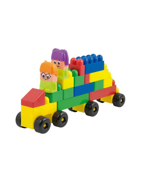 CONTENEDOR 96 PIEZAS MINILAND SUPER BLOCKS