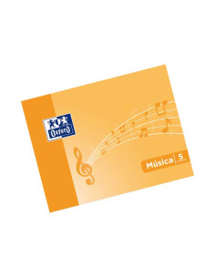 LIBRETA DE MÚSICA OXFORD 5 PENTAGRAMAS
