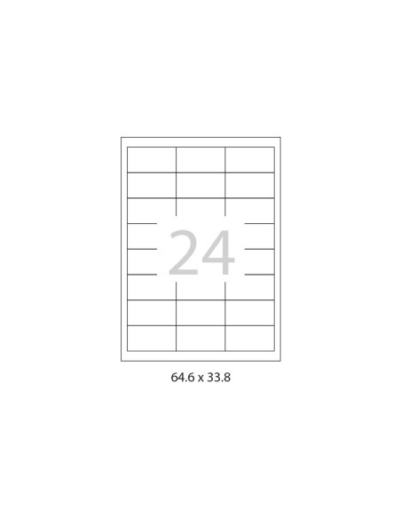 CAJA 100h ETIQUETAS A-SERIES 646x338mm