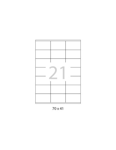 CAJA 100h ETIQUETAS A-SERIES 70x41mm