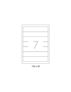 CAJA 100h ETIQUETAS A-SERIES 192x38mm 2