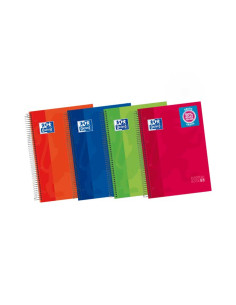 OXFORD CUADERNO CLASSIC EUROPEANBOOK 5 WRITE&ERASE 120H A4 1 LÍNEA MICROPERFORADO TEXTRADURA C VIVOS SURTIDOS