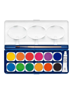 ESTUCHE 12 PASTILLAS ACUARELAS STAEDTLER