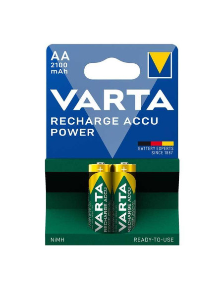 BLÍSTER 2 PILAS VARTA RECARGABLES HR6