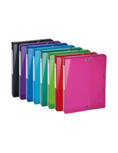 PACK 8 CARPETAS DE PROYECTO EXACOMPTA IDERAMA 40mm