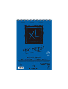 CANSON BLOC DIBUJO XL MIXED MEDIA TEXTURED 30H A4 BLANCO