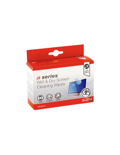 CAJA 40 TOALLITAS A-SERIES LIMPIEZA PANTALLAS