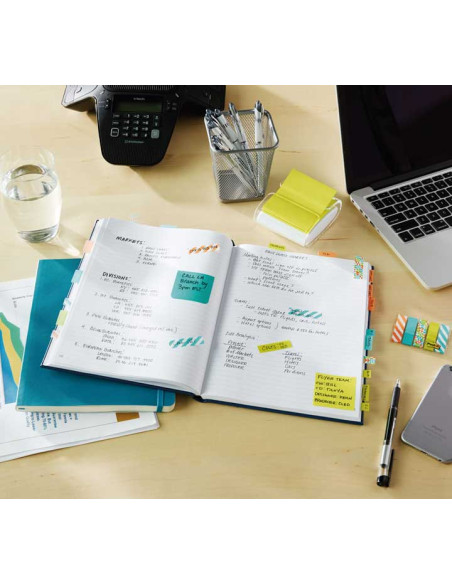DISPENSADOR POST-IT PRO  BLOC Z-NOTES SUPER STICKY