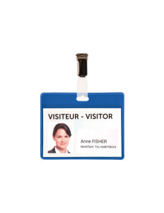 PACK 25 IDENTIFICADORES TARIFOLD CON PINZA Y TARJETA