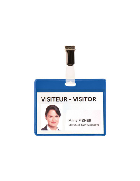 PACK 25 IDENTIFICADORES TARIFOLD CON PINZA Y TARJETA