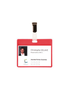 PACK 25 IDENTIFICADORES TARIFOLD CON PINZA Y TARJETA