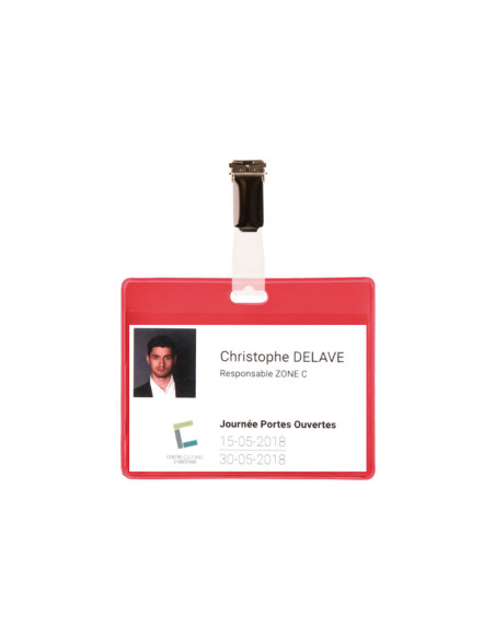 PACK 25 IDENTIFICADORES TARIFOLD CON PINZA Y TARJETA