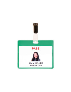 PACK 25 IDENTIFICADORES TARIFOLD CON PINZA Y TARJETA