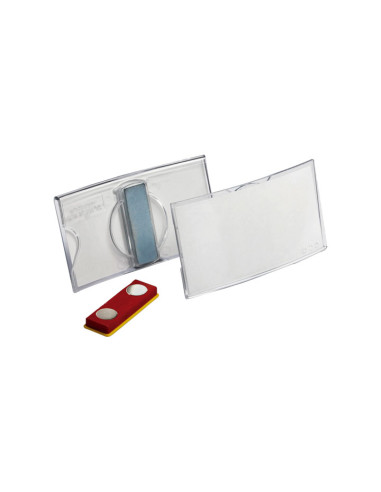 PORTANOMBRES DURABLE CONVEXO CON IMÁN