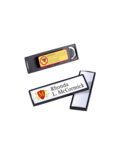 PORTANOMBRES DURABLE CLIP CARD CON IMÁN