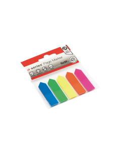 PACK 5 ÍNDICES ADHESIVOS A-SERIES FLECHAS NEÓN