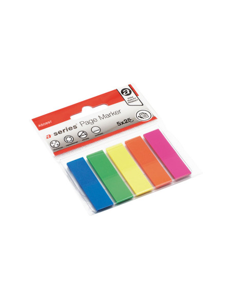 PACK 5 ÍNDICES ADHESIVOS A-SERIES NEÓN