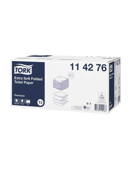 CAJA 30 RECAMBIOS PAPEL HIGIÉNICO TORK EXTRA SUAVE PARA T3